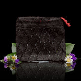 Black Shower Soap Bags