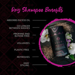 Magnolia & Peony Natural Dry Shampoo | VIORI