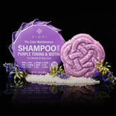 Purple Shampoo Bar with Biotin – Blonde & Gray | VIORI