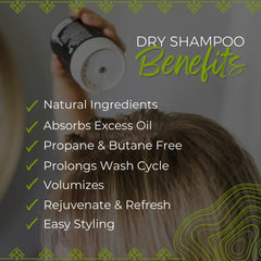 Vanilla Coconut Natural Dry Shampoo | VIORI