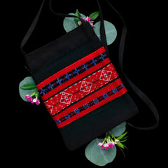 Red Yao Embroidered Bag – Handmade | VIORI