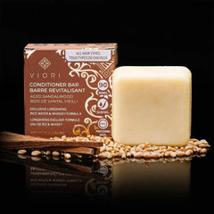 Men's Sandalwood Conditioner Bar – Rice Water | VIORI