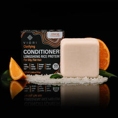 Volumizing Rice Water Conditioner Bar – Oily Hair | VIORI