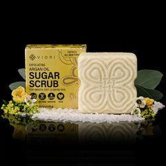 Argan Oil Sugar Scrub Bar – Empress | VIORI