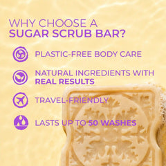 LIMITED Pīkake Jasmine Sugar Scrub Bar | VIORI