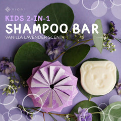 Kids' 2-in-1 Shampoo & Body Wash Bar | VIORI