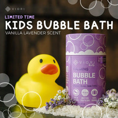 Kids' Vanilla Lavender Bubble Bath | VIORI