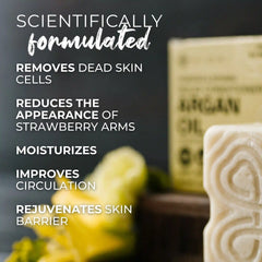 Argan Oil Sugar Scrub Bar – Empress | VIORI